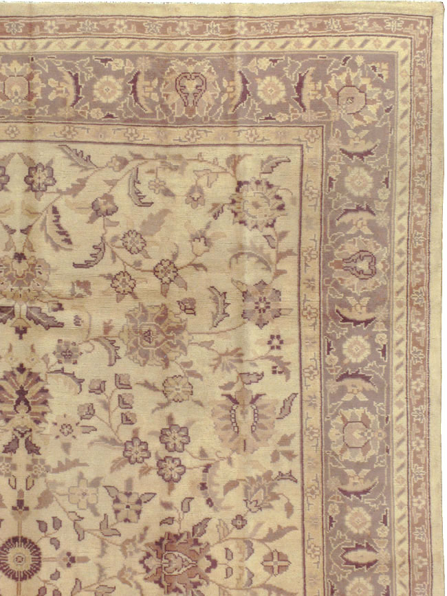 Antique Turkish Oushak Carpet, No.8209 - Galerie Shabab