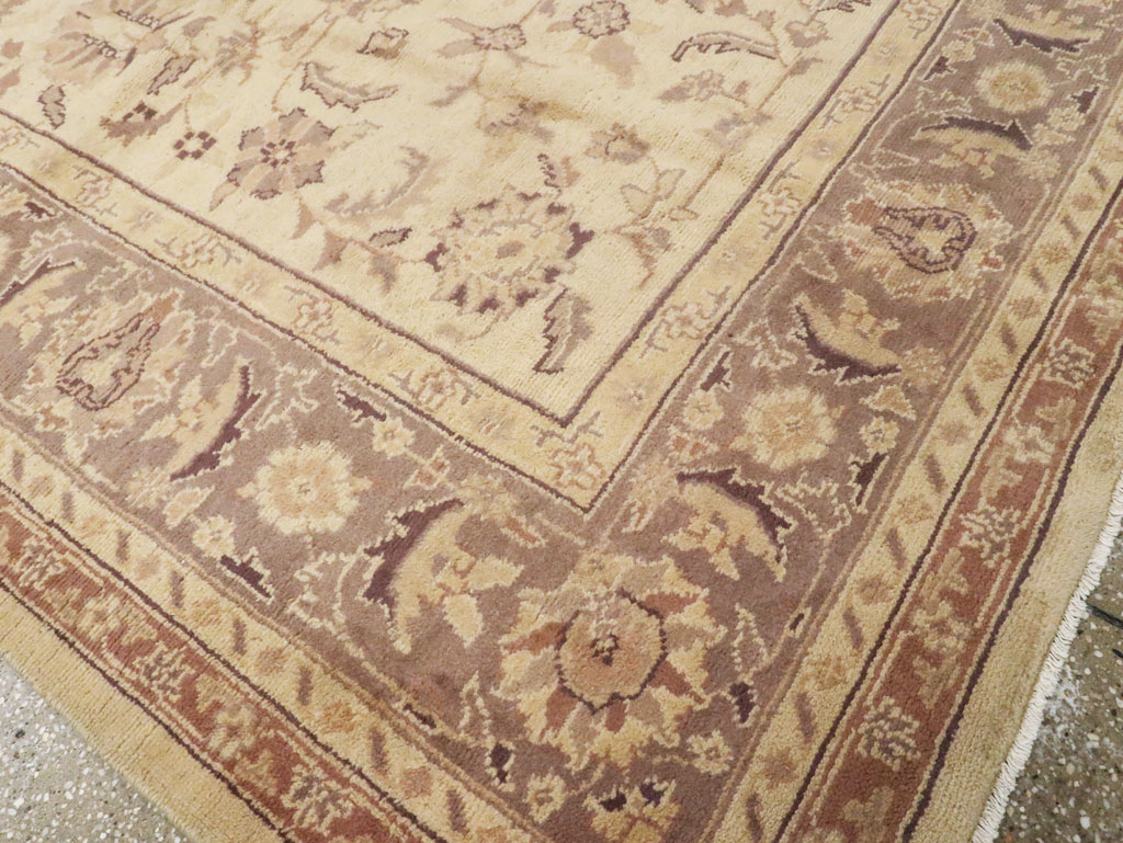 Antique Turkish Oushak Carpet, No.8209 - Galerie Shabab