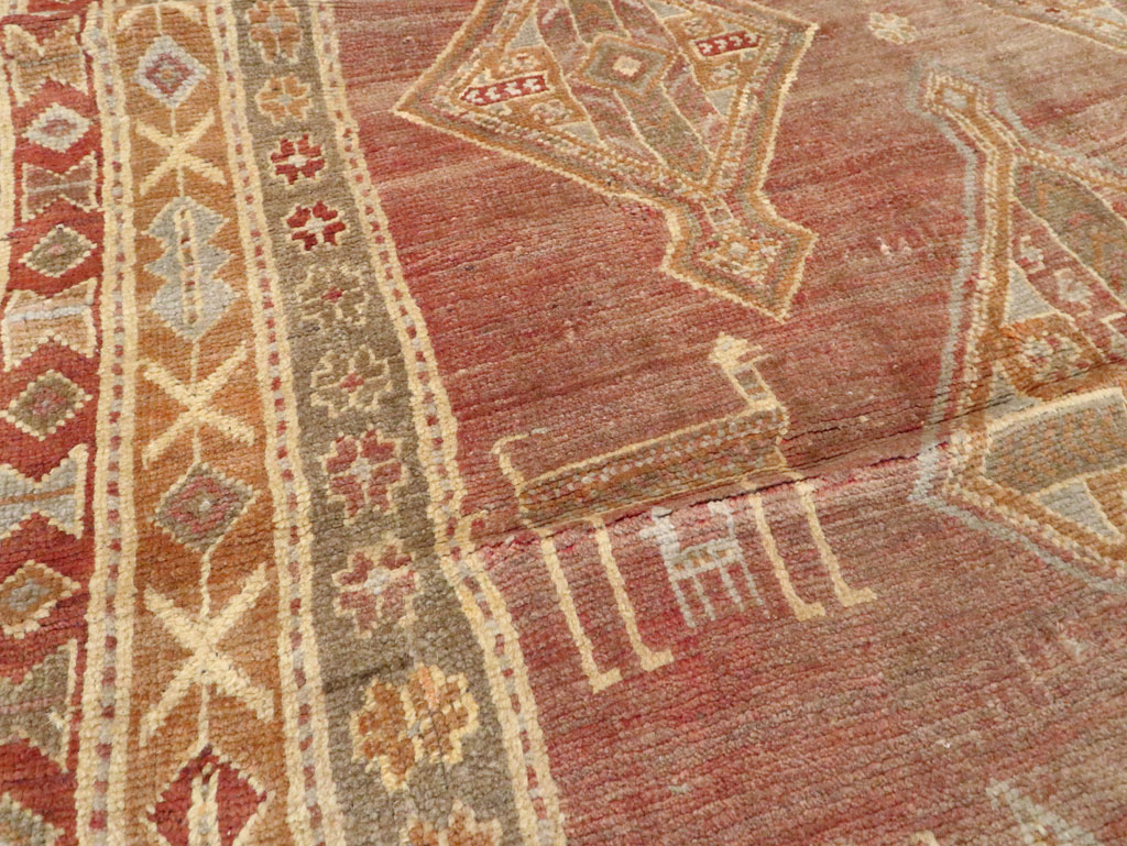 Vintage Caucasian Karabagh Runner, No.8225 - Galerie Shabab