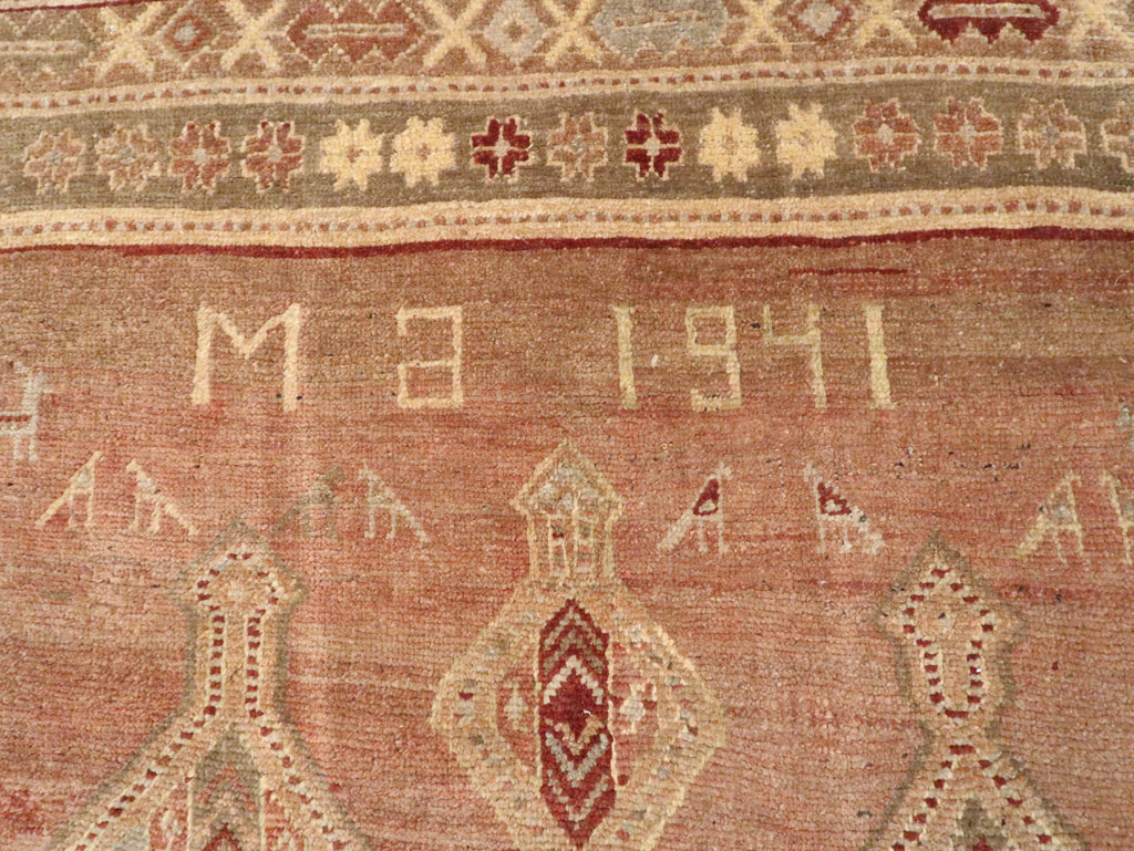 Vintage Caucasian Karabagh Runner, No.8225 - Galerie Shabab