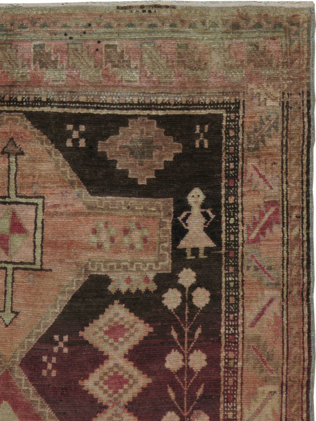 Antique Caucasian Karabagh Runner, No.8227 - Galerie Shabab