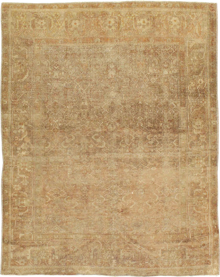 Antique Persian Mahal Rug, No.8238 - Galerie Shabab