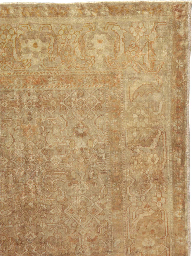 Antique Persian Mahal Rug, No.8238 - Galerie Shabab