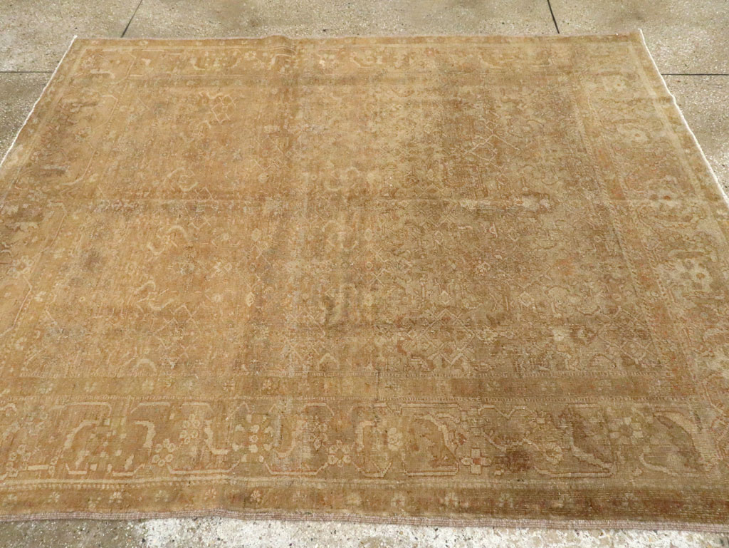 Antique Persian Mahal Rug, No.8238 - Galerie Shabab