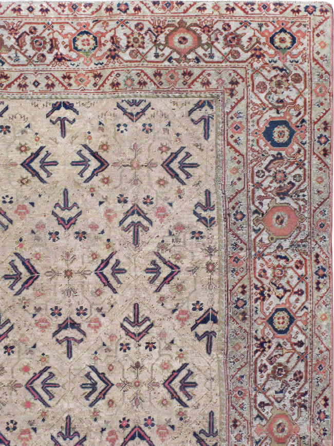 Antique Persian Fereghan Carpet, No.8240 - Galerie Shabab