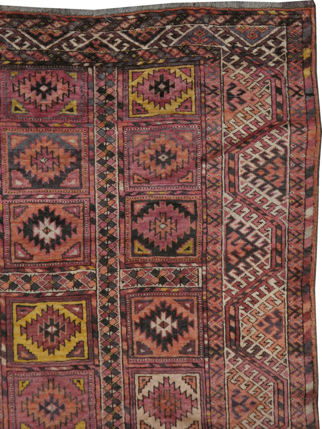 Antique Bokhara Gallery Carpet, No.8245 - Galerie Shabab