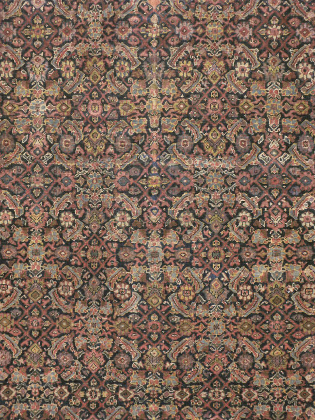 Antique Indian Fereghan Gallery Carpet, No.8248 - Galerie Shabab