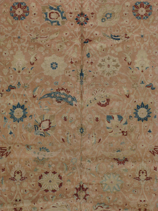 Antique Persian Tabriz Carpet, No.8251 - Galerie Shabab