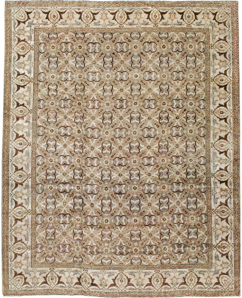 Antique Indian Lahore Room Size Carpet, No.8258 - Galerie Shabab