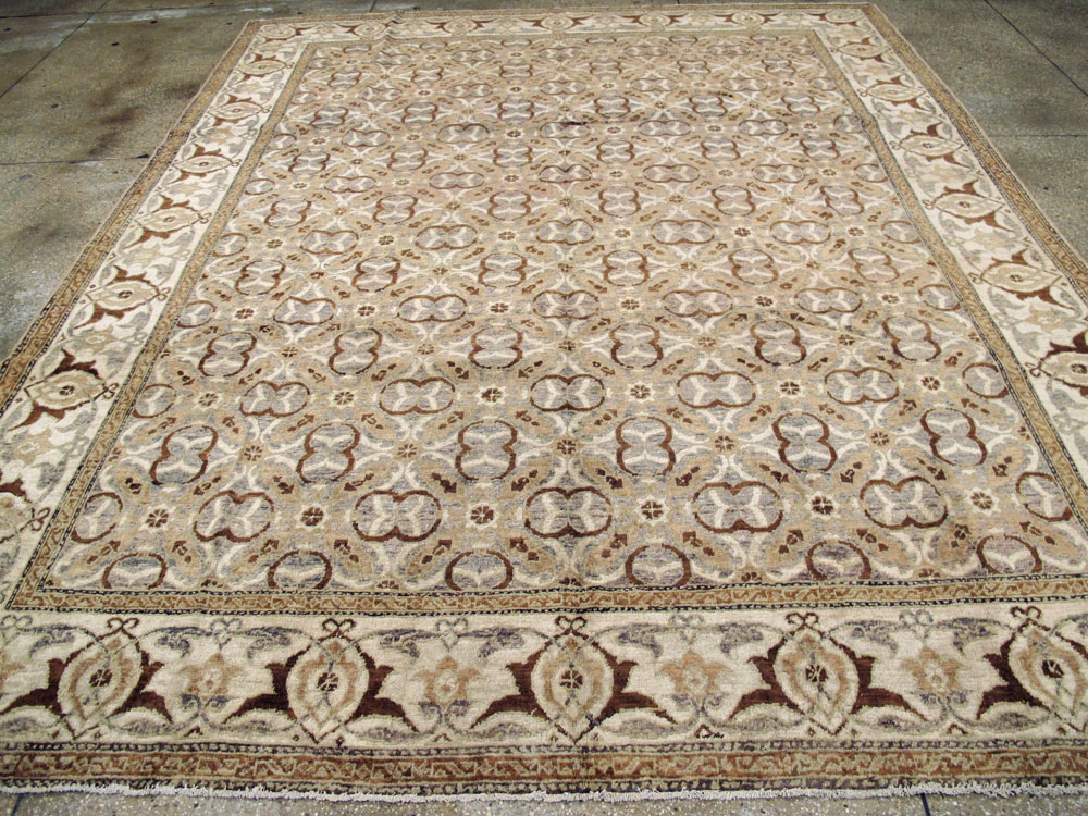 Antique Indian Lahore Room Size Carpet, No.8258 - Galerie Shabab