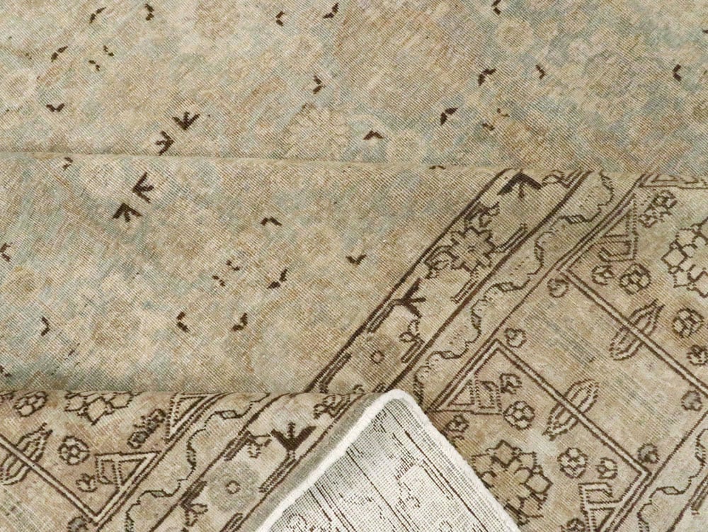 Antique Persian Tabriz Carpet, No.8260 - Galerie Shabab