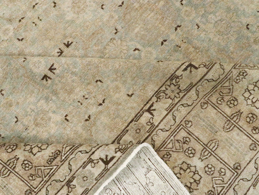 Antique Persian Tabriz Carpet, No.8260 - Galerie Shabab