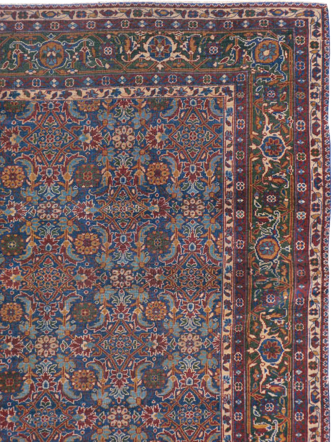 Antique Indian Lahore Carpet, No.8261 - Galerie Shabab