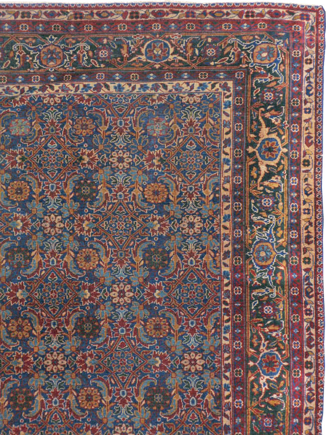 Antique Indian Lahore Carpet, No.8261 - Galerie Shabab