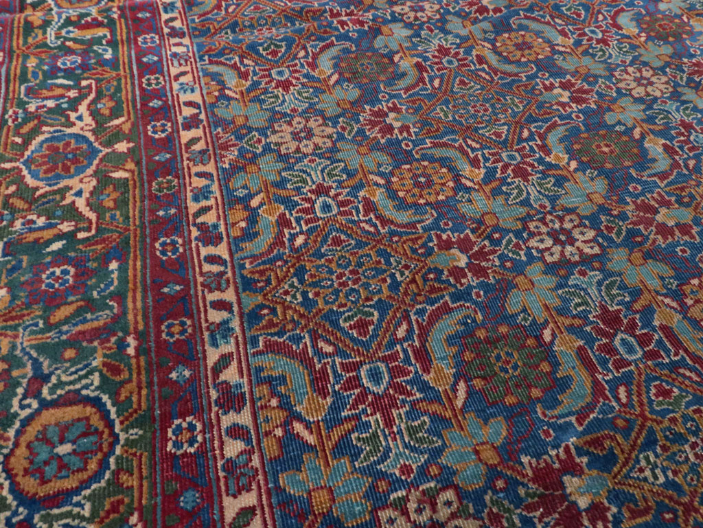 Antique Indian Lahore Carpet, No.8261 - Galerie Shabab