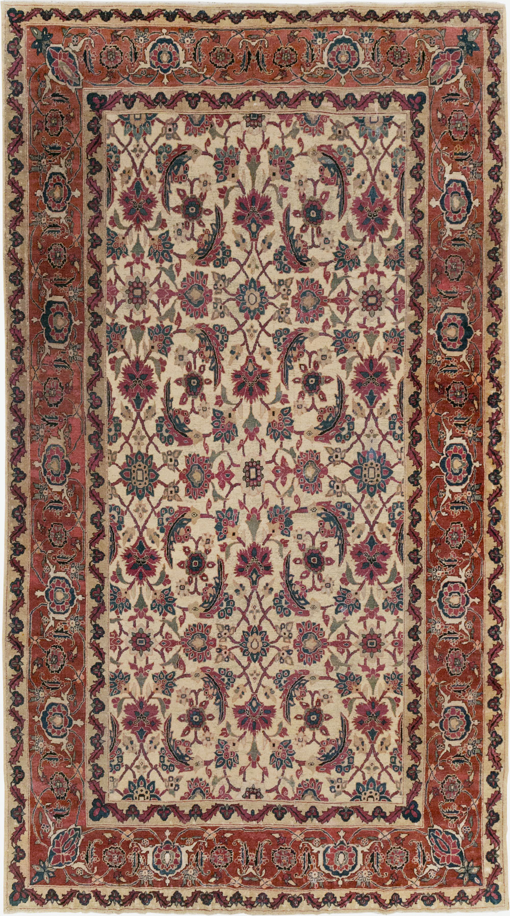 Antique Persian Tabriz Gallery Carpet, No.8295 - Galerie Shabab