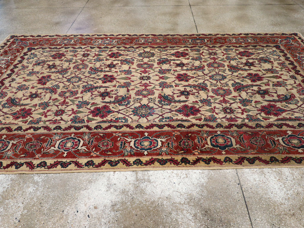 Antique Persian Tabriz Gallery Carpet, No.8295 - Galerie Shabab