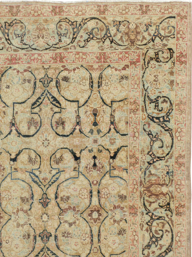 Antique Persian Tabriz Carpet, No.8331 - Galerie Shabab