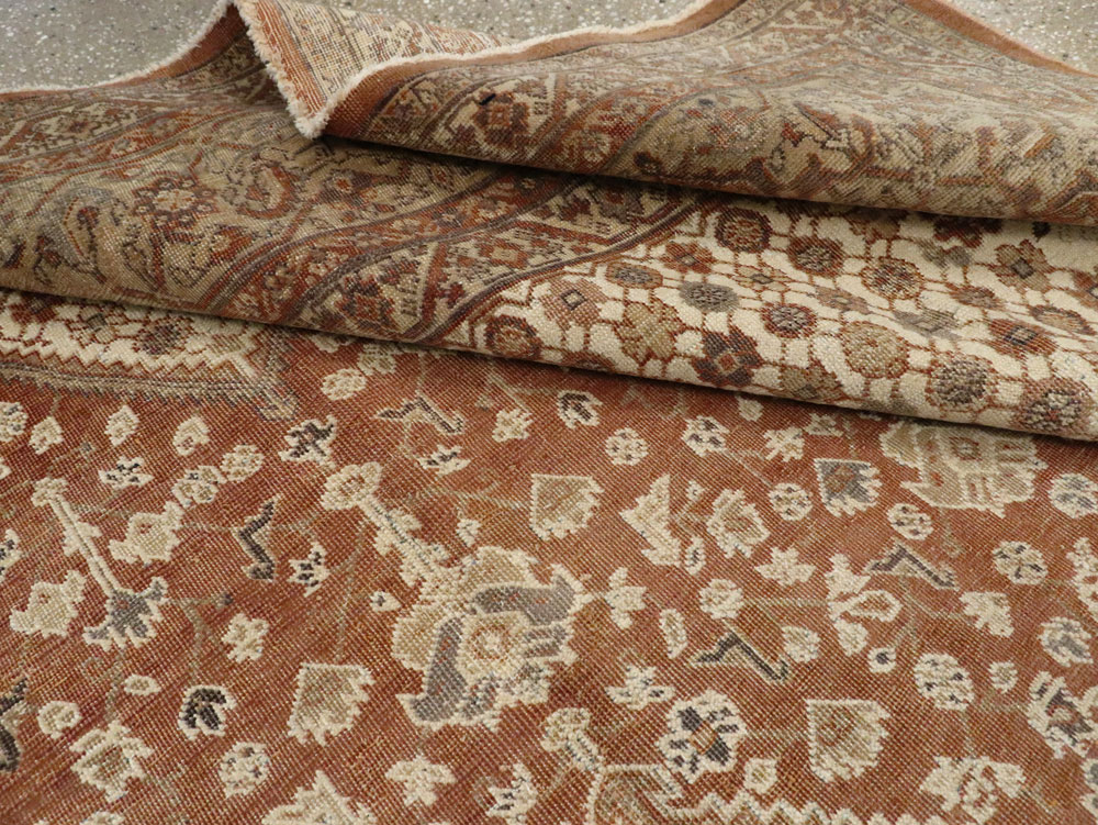 Antique Persian Tabriz Carpet, No.8342 - Galerie Shabab