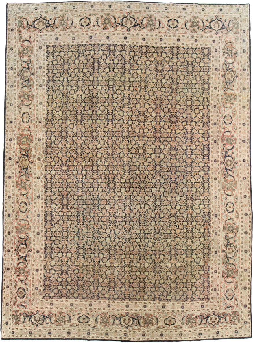 Antique Persian Tabriz Carpet, No.8351 - Galerie Shabab