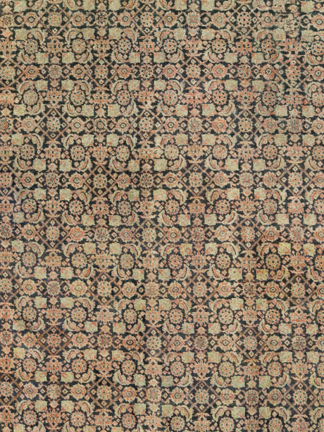 Antique Persian Tabriz Carpet, No.8351 - Galerie Shabab