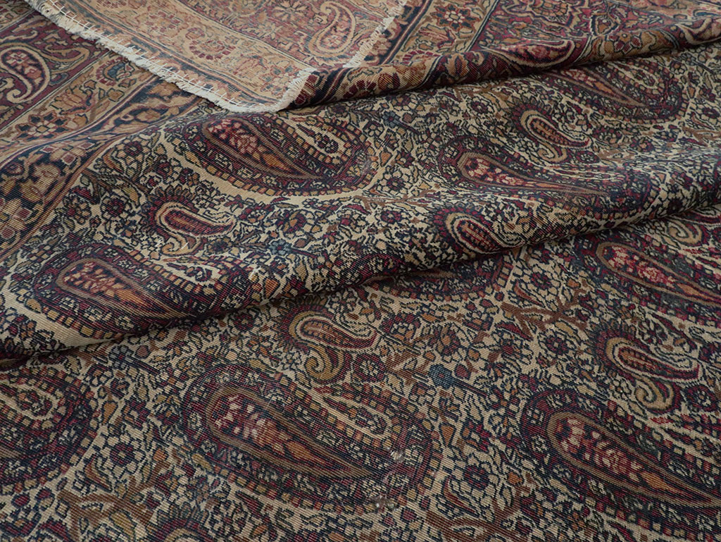 Antique Persian Lavar Kerman Carpet, No.8357 - Galerie Shabab