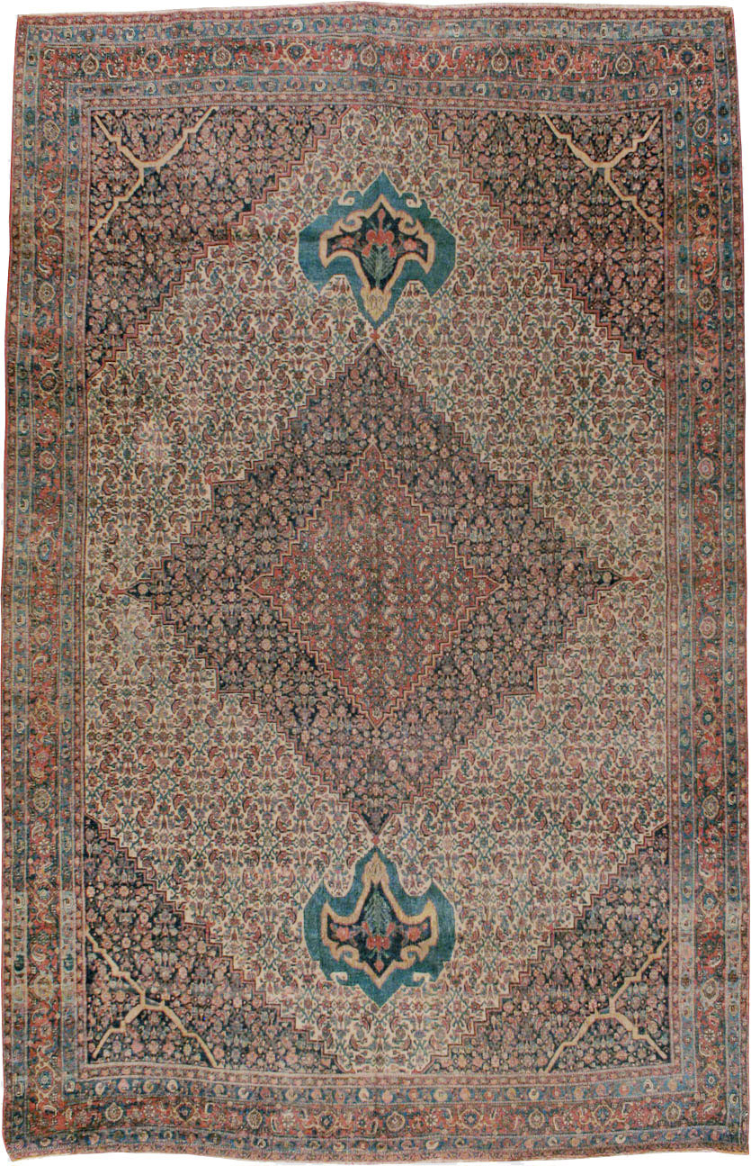 Antique Persian Bidjar Carpet, No.8359 - Galerie Shabab