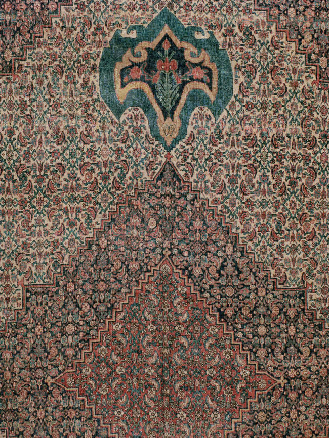 Antique Persian Bidjar Carpet, No.8359 - Galerie Shabab