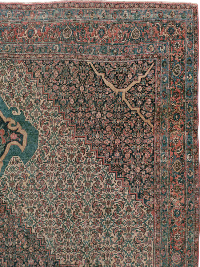 Antique Persian Bidjar Carpet, No.8359 - Galerie Shabab