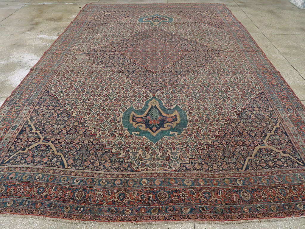 Antique Persian Bidjar Carpet, No.8359 - Galerie Shabab