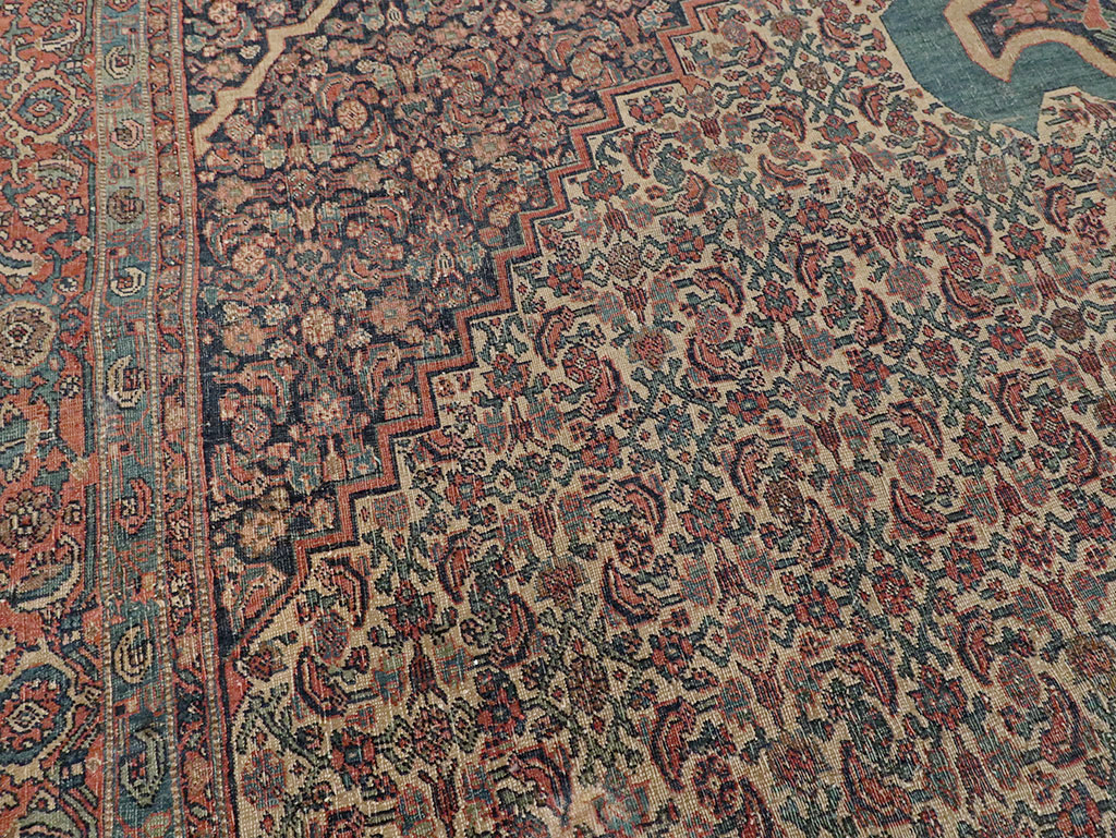 Antique Persian Bidjar Carpet, No.8359 - Galerie Shabab