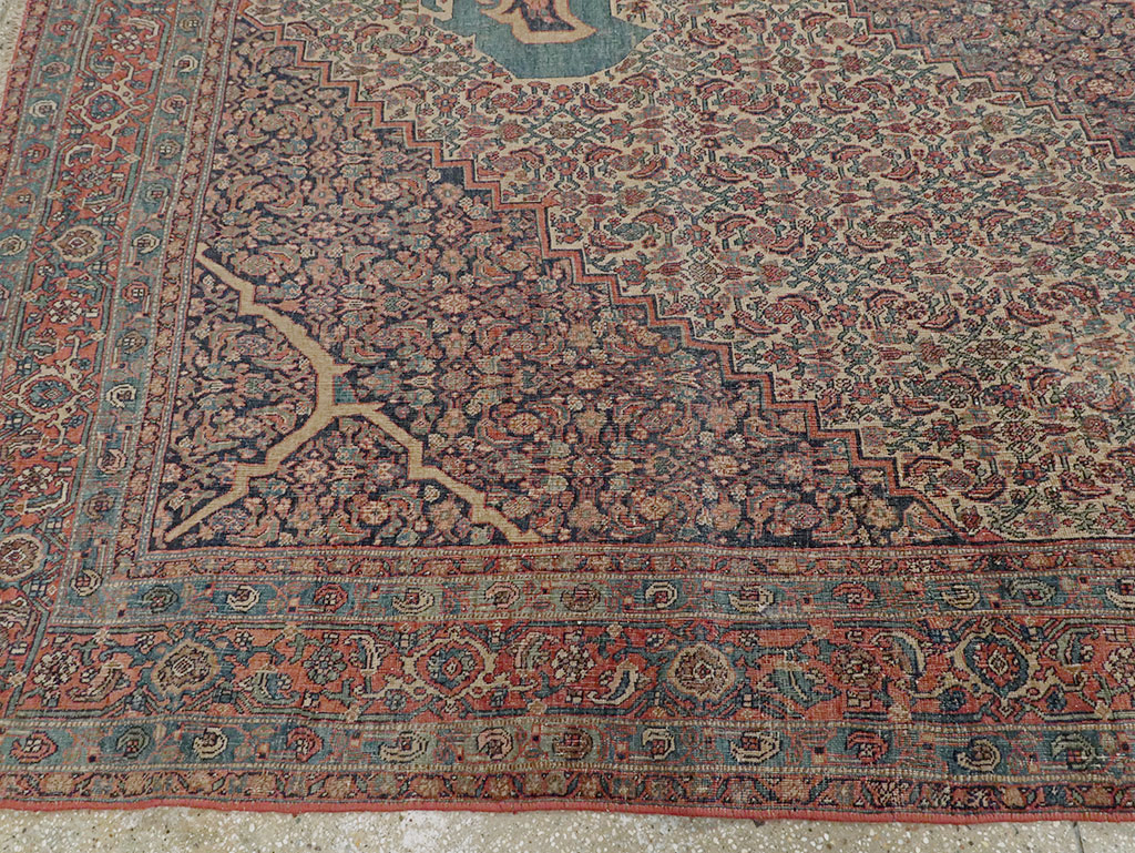Antique Persian Bidjar Carpet, No.8359 - Galerie Shabab