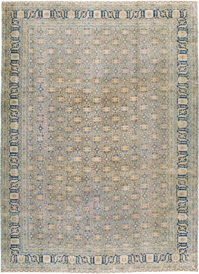 Antique Persian Tabriz Carpet, No.8365 - Galerie Shabab