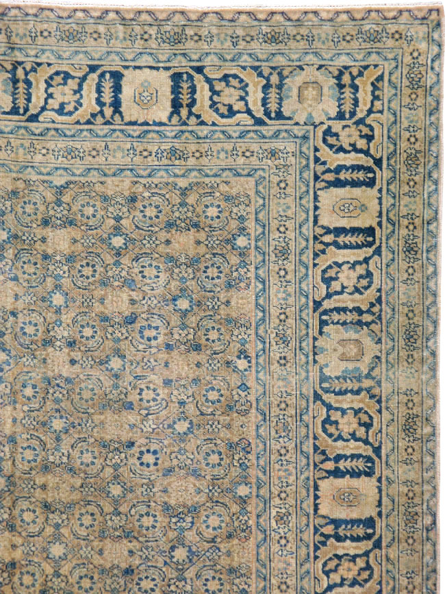 Antique Persian Tabriz Carpet, No.8365 - Galerie Shabab