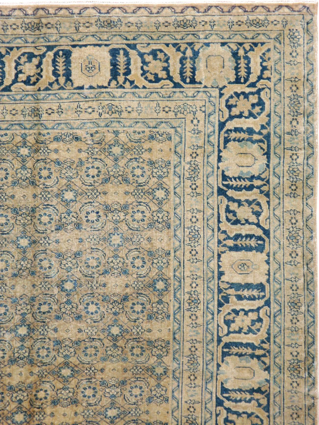 Antique Persian Tabriz Carpet, No.8365 - Galerie Shabab