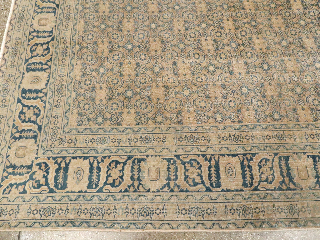Antique Persian Tabriz Carpet, No.8365 - Galerie Shabab
