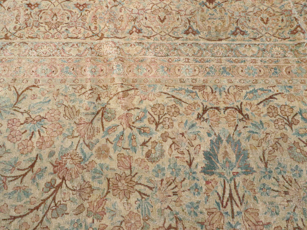 Antique Persian Kerman Carpet, No.8380 - Galerie Shabab