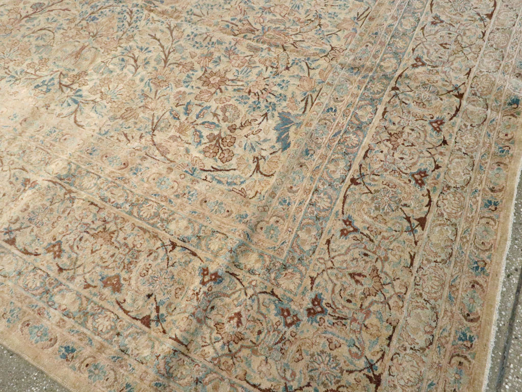 Antique Persian Kerman Carpet, No.8380 - Galerie Shabab