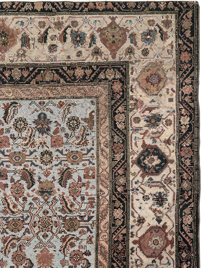 Antique Persian Malayer Gallery Carpet, No.8389 - Galerie Shabab
