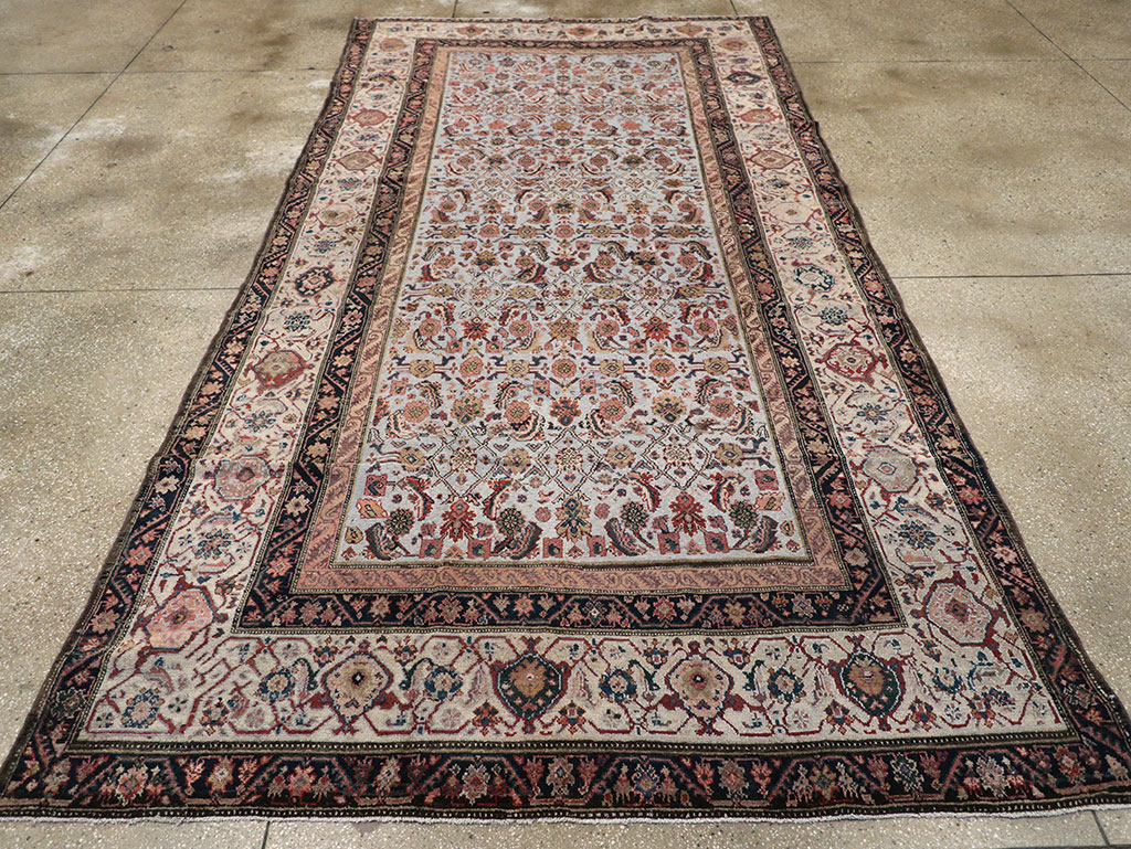 Antique Persian Malayer Gallery Carpet, No.8389 - Galerie Shabab