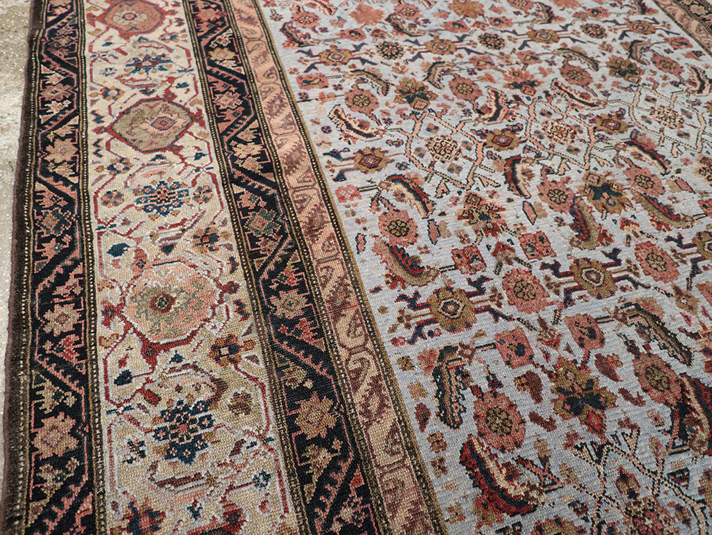 Antique Persian Malayer Gallery Carpet, No.8389 - Galerie Shabab