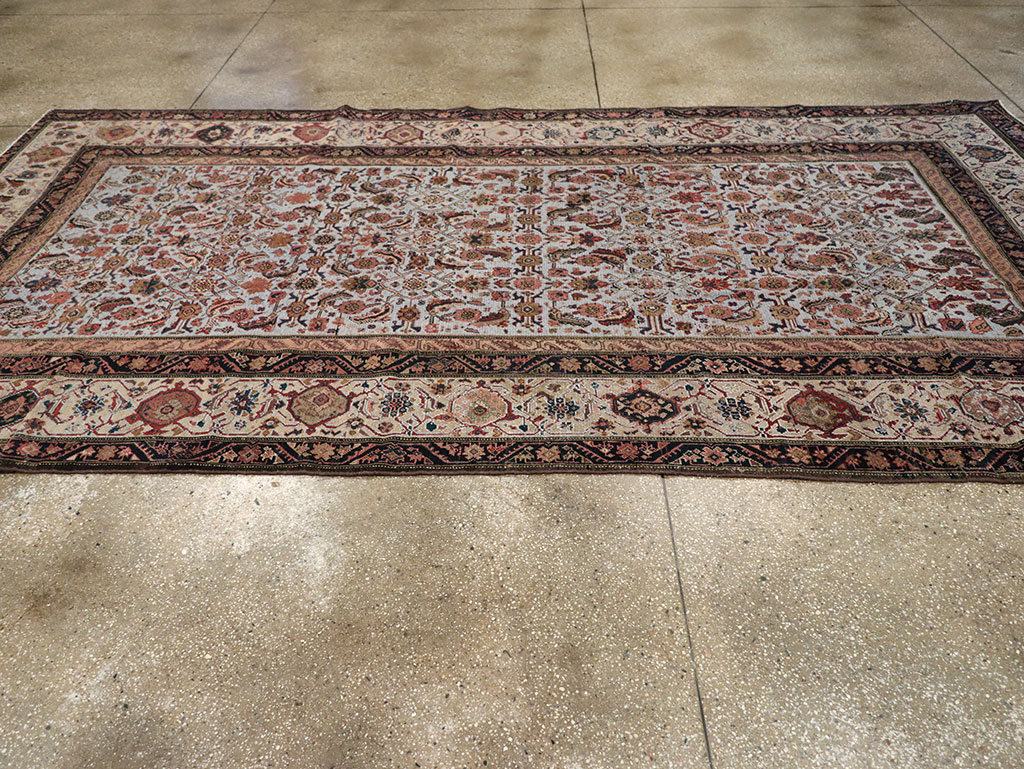 Antique Persian Malayer Gallery Carpet, No.8389 - Galerie Shabab
