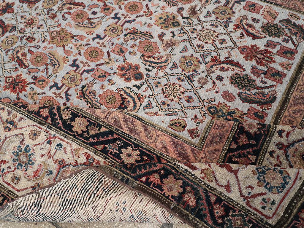 Antique Persian Malayer Gallery Carpet, No.8389 - Galerie Shabab