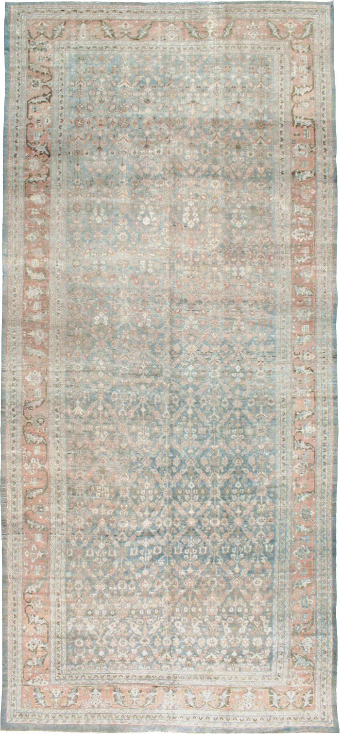 Antique Persian Malayer Gallery Carpet, No.8391 - Galerie Shabab