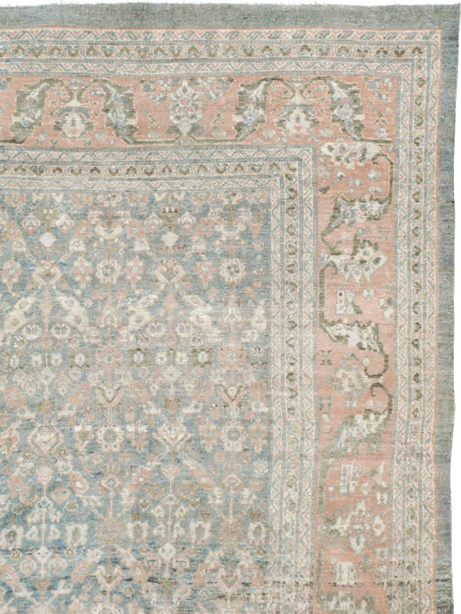 Antique Persian Malayer Gallery Carpet, No.8391 - Galerie Shabab