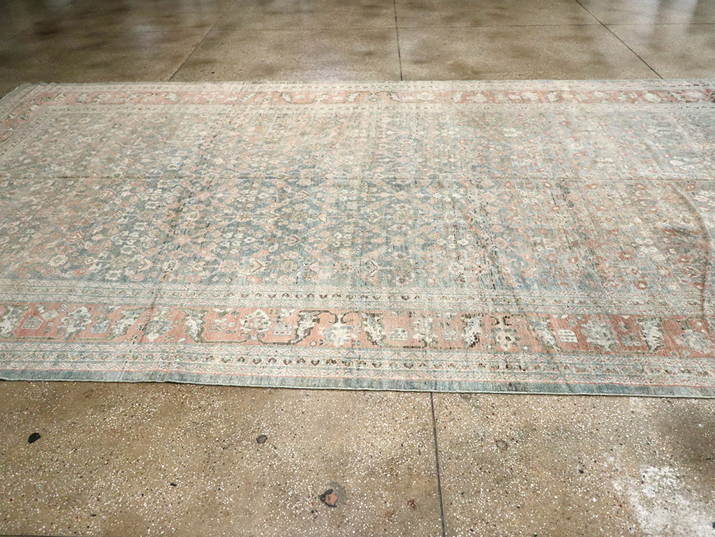 Antique Persian Malayer Gallery Carpet, No.8391 - Galerie Shabab