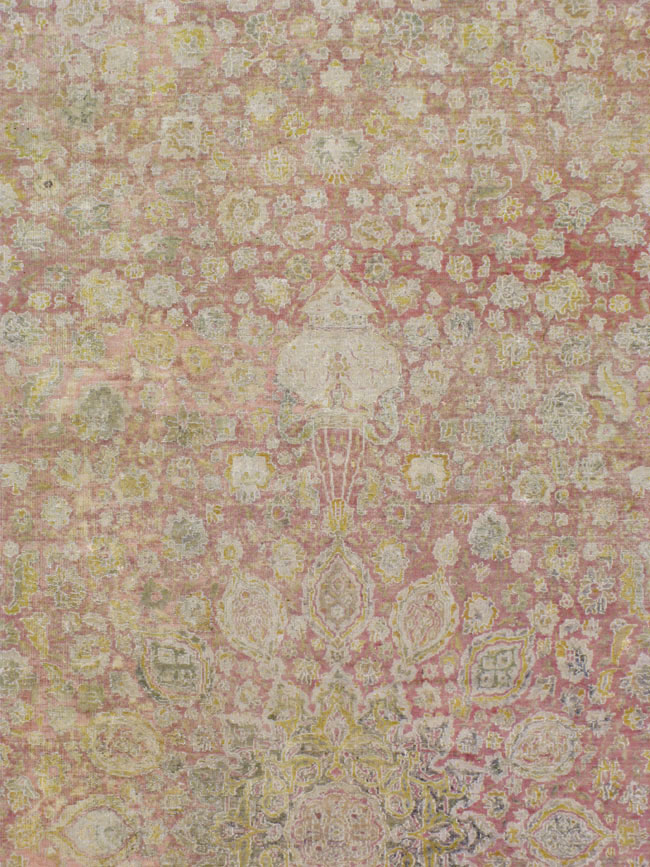 Antique Indian Lahore Carpet, No.8394 - Galerie Shabab