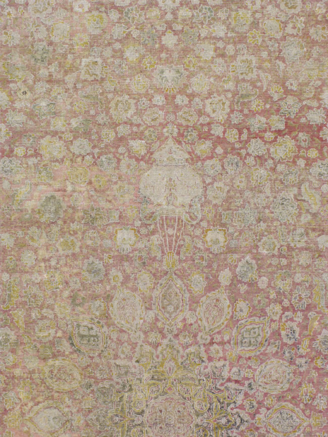 Antique Indian Lahore Carpet, No.8394 - Galerie Shabab