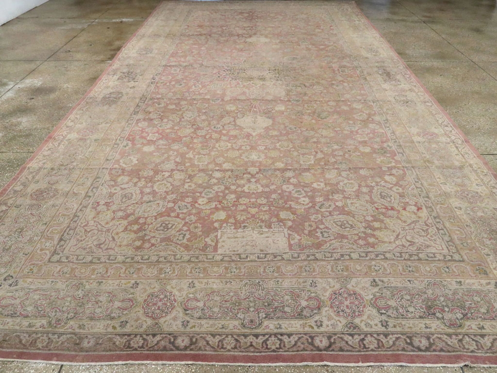Antique Indian Lahore Carpet, No.8394 - Galerie Shabab