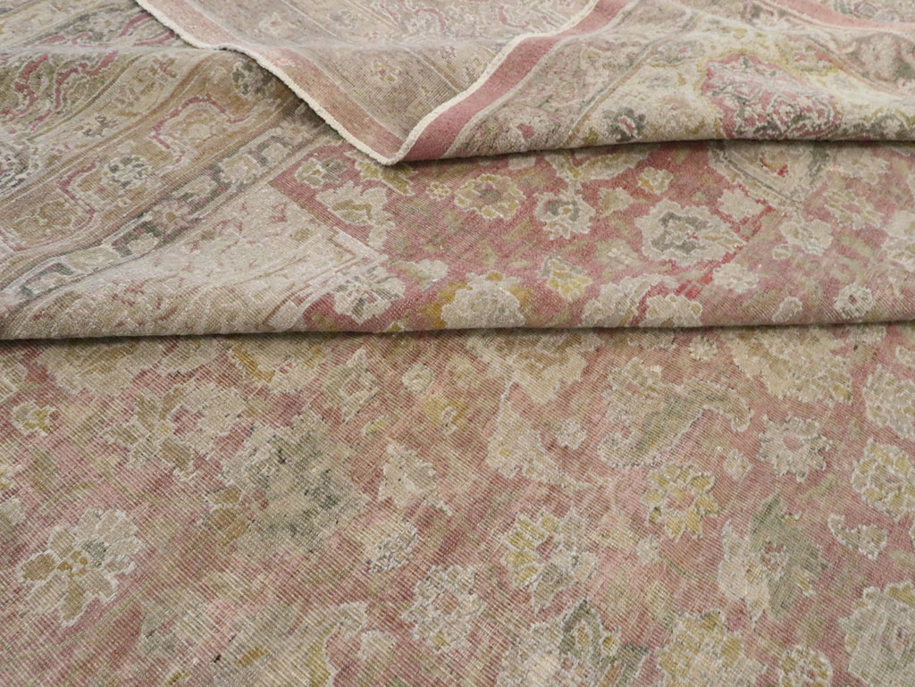 Antique Indian Lahore Carpet, No.8394 - Galerie Shabab